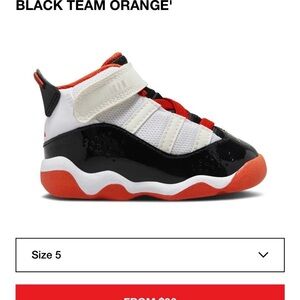 JORDAN 6 RINGS TD 'WHITE BLACK TEAM ORANGE'